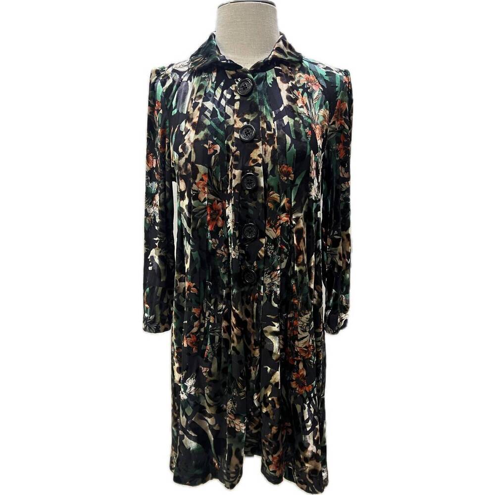 NEW AN REN janice pleated coat in grb8996